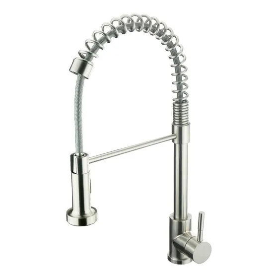 Grifo mezclador monomando Tecnolam TEC102SS acabado satinado