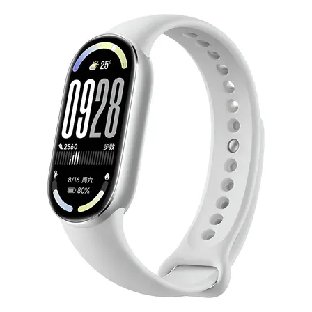 Relógio Xiaomi Mi Band 10 Global Caixa Prata/cinza Branco