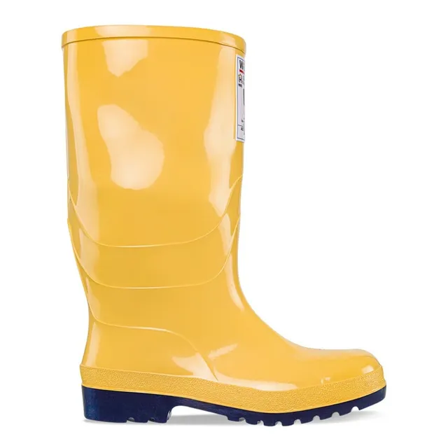 Botas De Caucho Amarilla Ref Safety Workman Oil Resistant H