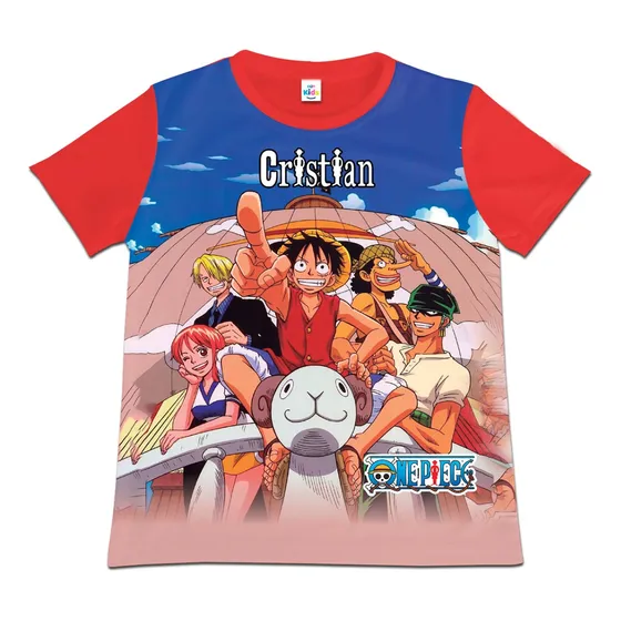 Franela Camisa Para Niño One Piece En Poliester