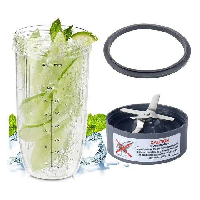 Vasos Nutribullet De 32 Con Cuchilla Original