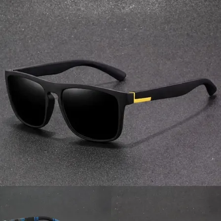 Oculos Polarizado Masculino De Sol Esportivo Pesca Uv400 Top Espelho Preto