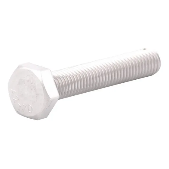 200 Tornillos Hexagonal Acero Inox. Rc M6-1.0 X 45 P