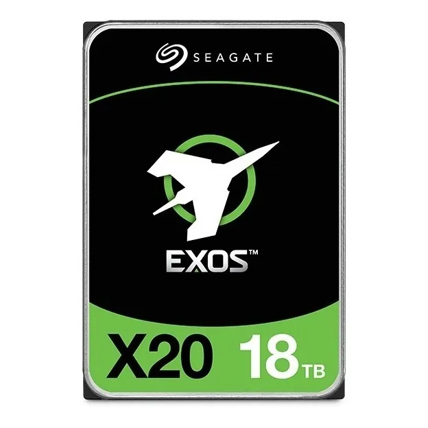 Disco Duro Seagate Exos X20 Para Servidor 18tb Sata Iii /vc Color Negro