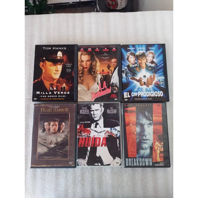 Remate Dvd Originales Como Nuevas Zona 2 Europa 3x$5