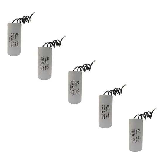 Kit 5 Capacitor Permanente 55uf 250v Epx (c/fio)