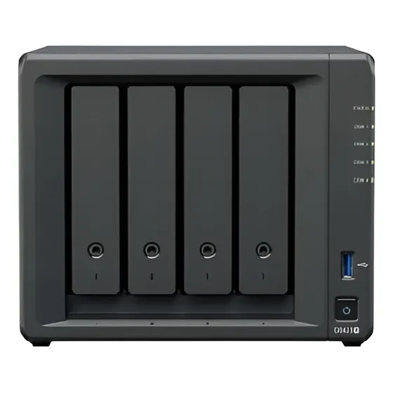 Servidor Nas Synology Diskstation Ds923+ Com 4 Baias 127/220v