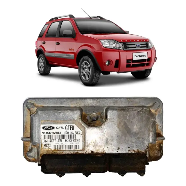 Módulo De Injeção Ecosport 1.6 Flex 9n1512a650ta 2007/2014