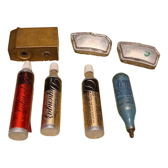 Encendedor Dupont Ronson Pipeflam Envases Vacios De Gas Leer