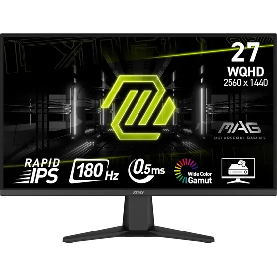 Monitor Para Juegos Msi Mag Ips 2k De 27 Pulgadas Uhd 0,5 Ms