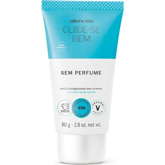 Desodorante Em Creme Sem Perfume Cuide-se Bem - O Boticário