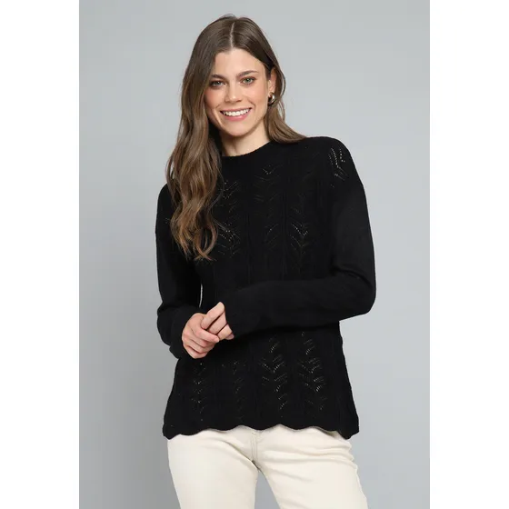 Sweater Largo Multipunto Mujer Esprit 084ee1i312