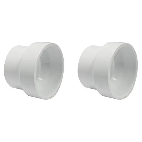 Acoplamiento Reductor Pvc Dwv Canplas 2 X 1-1/2puLG, Blanco