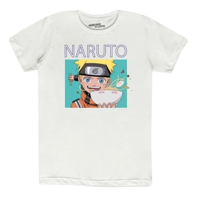 Playera Miso Tonkotsu Hombre Mascara De Latex Naruto