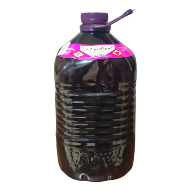 Vino El Cardenal Damajuanas 3l(moscatel, Tinto,tanta,)