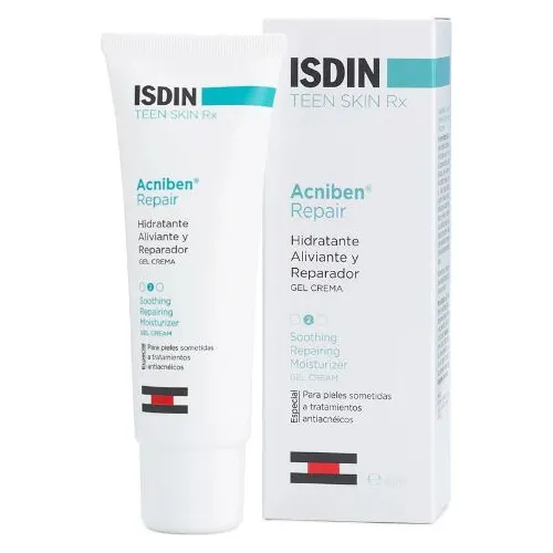 Teen Skin Rx Acniben Repair Hidrat Isdin 40 Ml Momento de aplicación Día/Noche Tipo de piel Todo tipo de piel