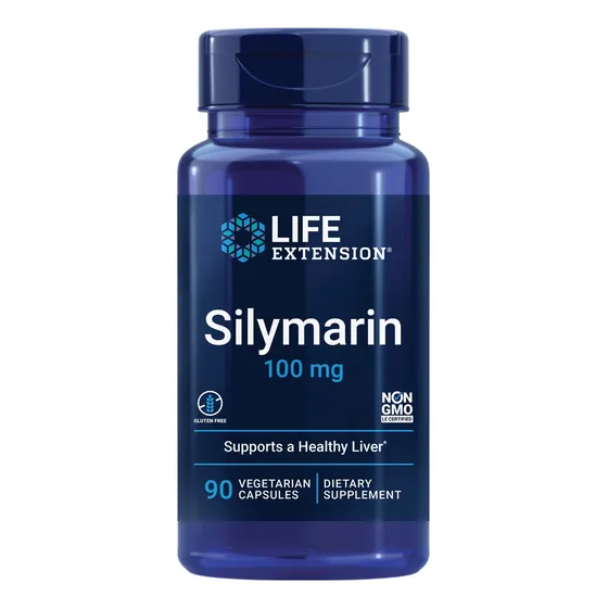 Supplement Life Extension Silymarin Milk Thistle 90 Cápsulas
