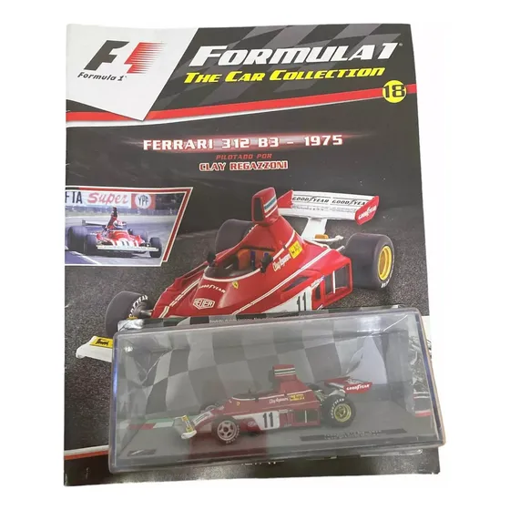 Ferrari 312 B3 1975 Clay Regazzoni 1/43 Formula 1 Salvat