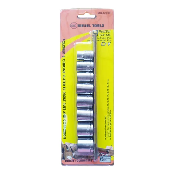 Set Dados Milimetricos 3/8