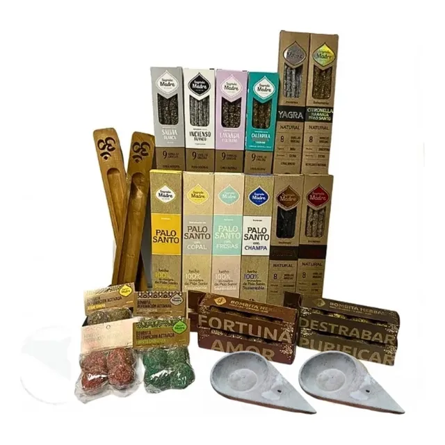 Mini Kit Sahumerios Sagrada Madre Ideal Emprendedores
