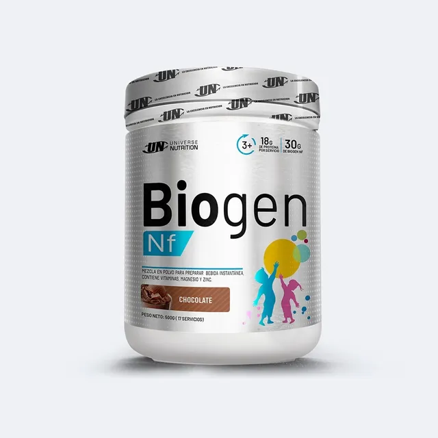 Biogen Nf 500gr Batido Para Niños - Fisica Sabor Chocolate