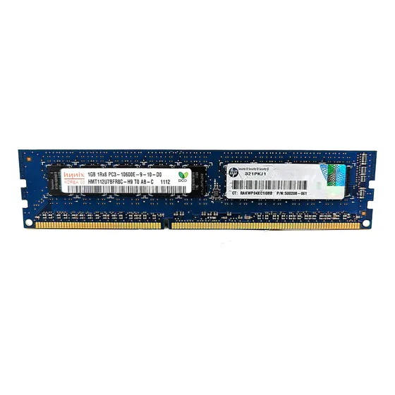 Memoria Ram Para Pc 1gb Ddr3 1333mhz Pc3-10600 Nuevas