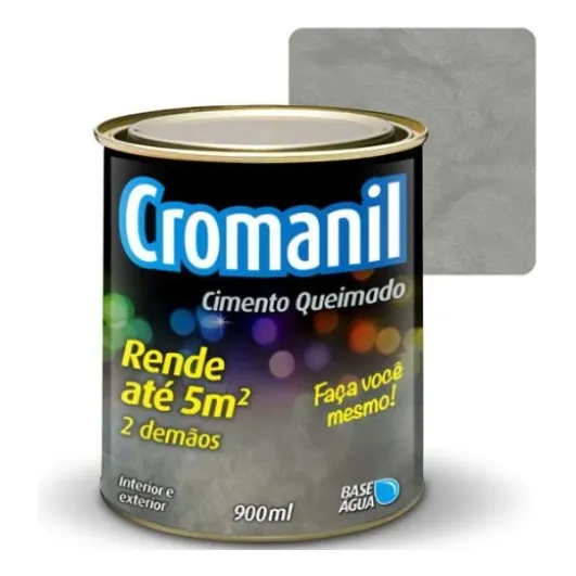 Efeito Cimento Queimado Tradicional -  Cromanil 1,25 Kg