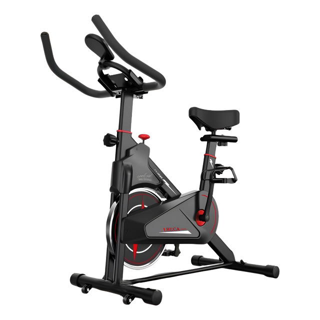 Bicicleta Esportiva Profissional Monitor Frequência Cardíaca Preto