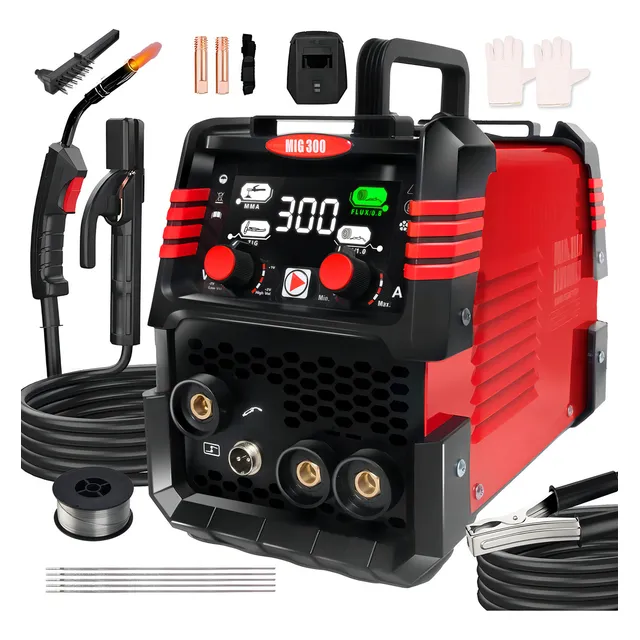 Soldadora Laser Portatil Maquina Para Soldadoras Tig Inverter Portatil Inversores Mma Soldadora Inverter 300a Máquina Soldar Mig+mma+tig Wanse