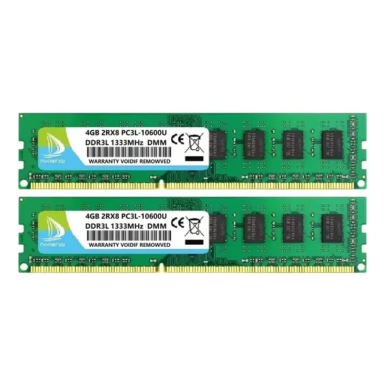 Pc3-10600u 8gb (2x4gb) Ddr3 1333mhz Gamer Desktop DUOMEIQI Udimm Pc3-10600