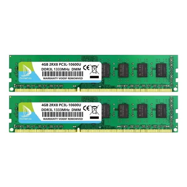 Pc3-10600u 8gb (2x4gb) Ddr3 1333mhz Gamer Desktop DUOMEIQI Udimm Pc3-10600