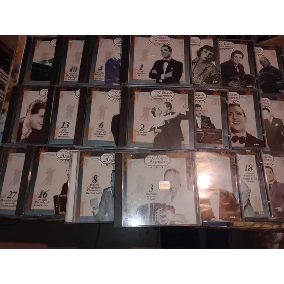 Los Clásicos Argentinos Tango Colección Completa 30 Cds 
