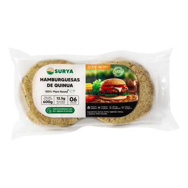 Hamburguesas De Quinua