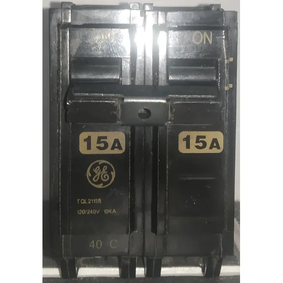 Interruptor Termomagnetico G.e. 2x15a 10ka
