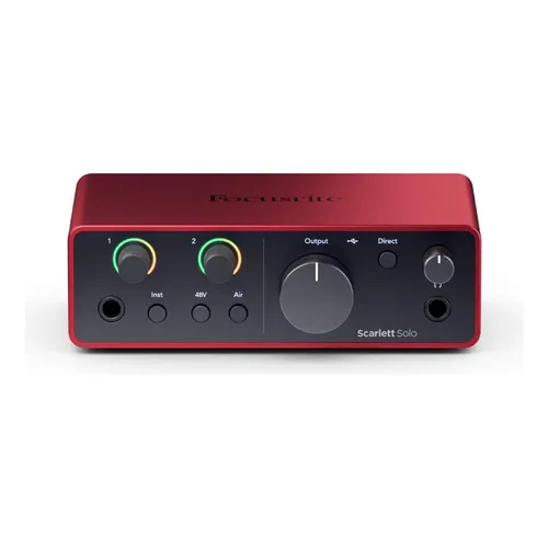 Interface De Áudio Usb Focusrite Scarlett 2i2 Geração 3 | MercadoLivre