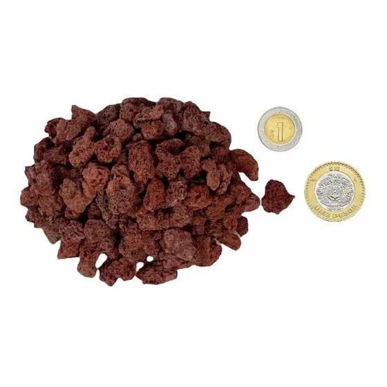 2 L Tezontle Sustrato Plantas. 1.5  A 2 Cm