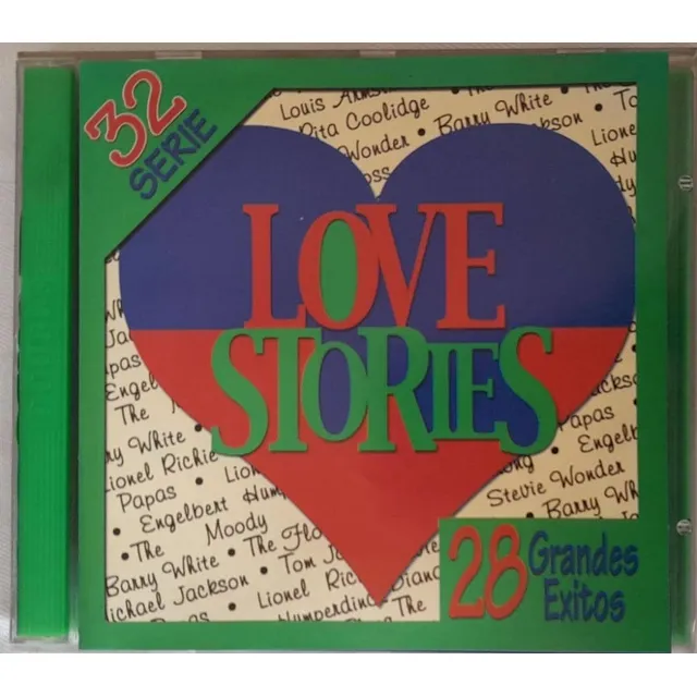 Love Stories. Serie 32. Cd Org Usado. Qqk. Ag Pb