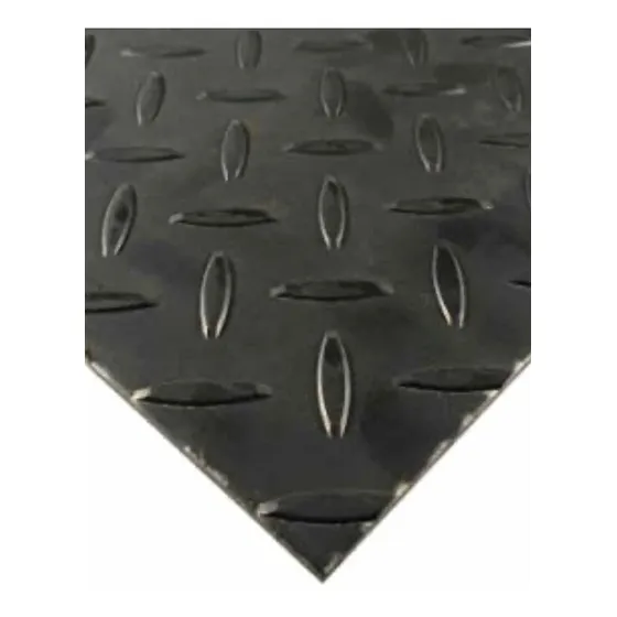 Lámina Estriada De Hierro Negro 3mm 1 X2.40mts Incluye Flete