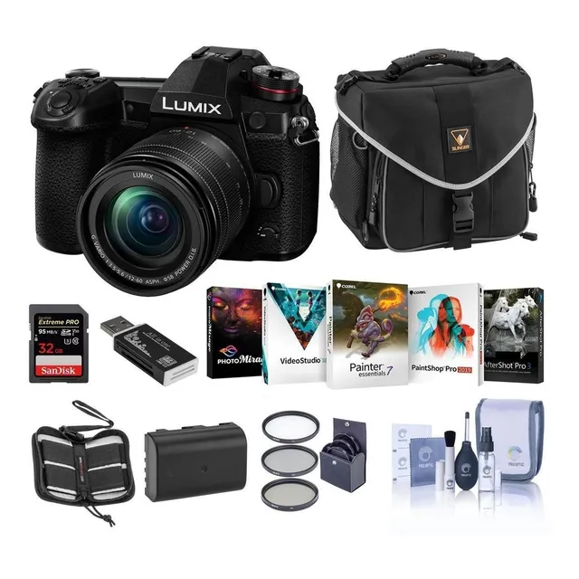 Panasonic Lumix G9 Mirroless Cámara Digital + Accesorios