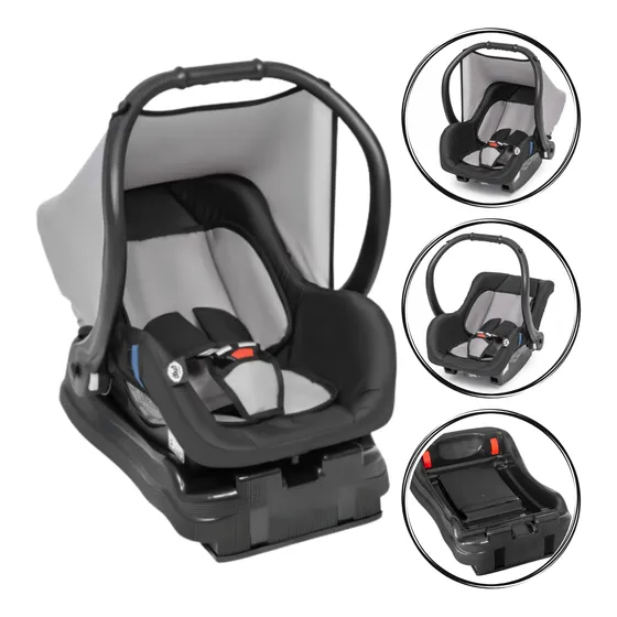 Bebê Conforto Com Base, Cadeirinha Cadeira De Carro Solare 