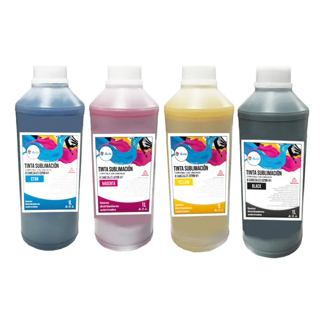 Kit Tinta De Sublimación Para 8 Y 15 Cabezales I3200-a1