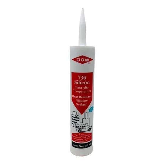 Silicón Rojo Para Alta Temperatura Dow Corning 736 300ml