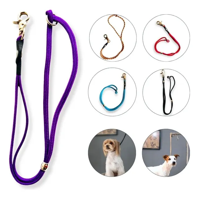Lazos Cogotero Regulable, Doble Traba Baño Peluqueria Canina