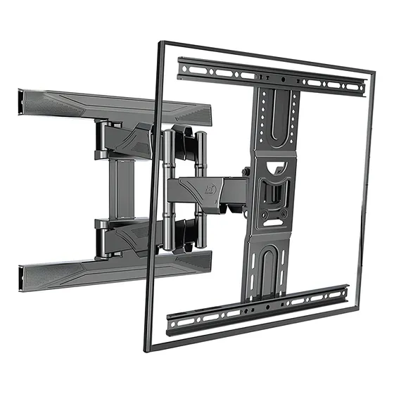 Soporte Pantalla Gc P6 Tv Ajustable Reclinable 45-75 45.5kg Color Negro
