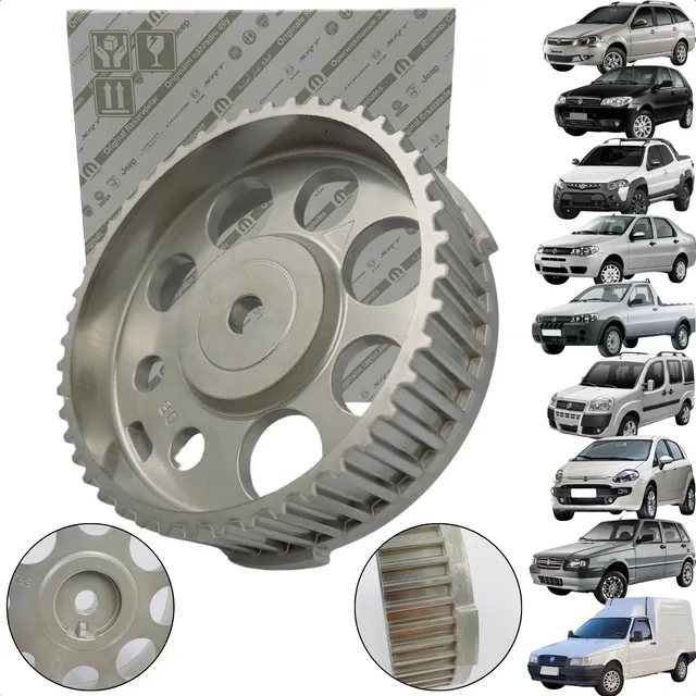 Polia Comando Válvulas 46 Dentes Original Fiat Fire 55216851