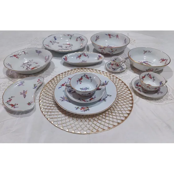Vajilla Bernardaud Limoges France  Condé