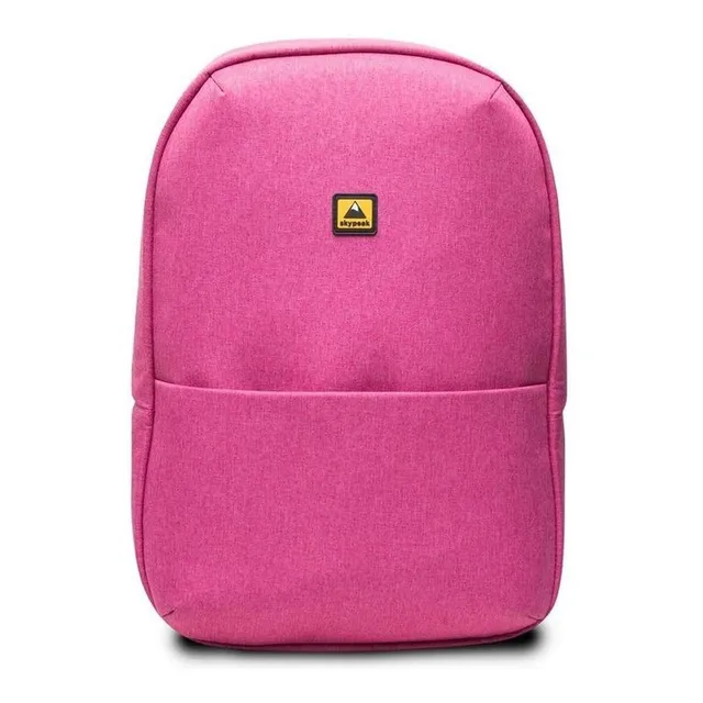 Mochila Para Laptop Skypeak 15puLG Cómoda Y Edición Limitada Color Rosa chicle Diseño de la tela Nylon