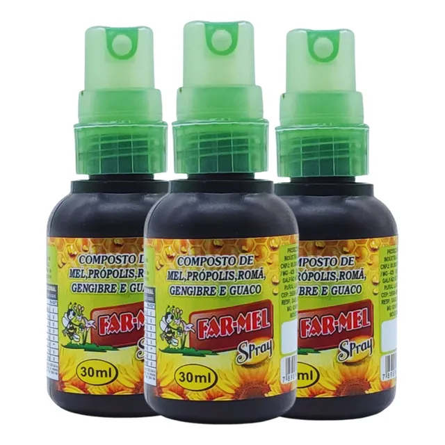 12 Unidades Spray De Própolis Atacado O Legítimo!!!