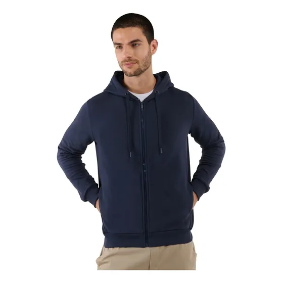 Buzo Para Hombre Azul Con Capota Spring Totto Full