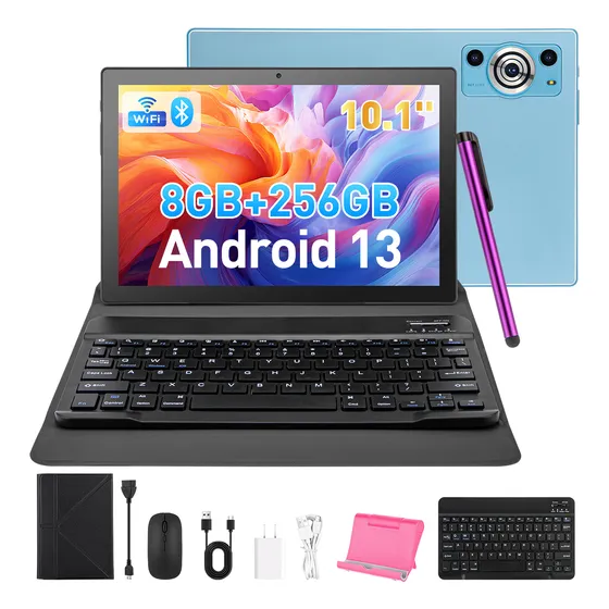 Tablet 10.1'' 256gb Ram 8 Gb Rom Android 13 8000mah Con Wifi